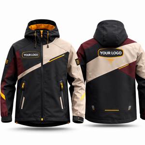 Chaqueta de Esquí Impermeable y Cortavientos con Bloques de Color Premium 2026, Chaqueta de Snowboard Unisex para Invierno, Montaña y Actividades al Aire Libre, Fabricación OEM - Product Image 1