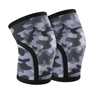 Knitted <b>Knee</b> Sleeve Men Women Breathable <b>Elastic</b> Compression <b>Support</b> Gym Running Weightlifting Neoprene Blend Joint Pain Sports - Product Image 4