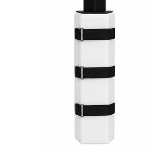 Almohadilla de Esquina para Ring de Boxeo de la Mejor Calidad, Transpirable y Antideslizante, con Barras Rojas y Blancas, Precio de Fábrica - Product Image 2