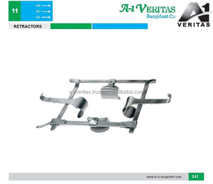 Juego de Retractores Abdominales Franz A-1 VERITAS de Alta Calidad, Acero Inoxidable, Autoestables, Manuales, Reutilizables, Instrumentos Quirúrgicos ISO - Product Image 3