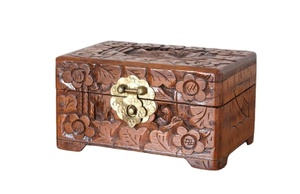 Tranquilidad Strog Box Ramadán detallado Pafu islámico Ramadán Mubarak decoración del hogar regalo islámico Eid decoración Eid signo Eid madera - Product Image 6