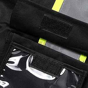 Chaleco de Seguridad Reflectante Rojo de Alta Visibilidad con Bolsillos, Logotipo Personalizado, Malla de Secado Rápido, Tallas Grandes, Unisex, Ropa de Trabajo, Servicio OEM, Venta al Por Mayor - Product Image 4