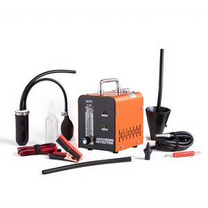 Détecteur de fuite de fumée automobile 12V DC, testeur de diagnostic EVAP sous vide avec pompe à air intégrée et débitmètre 1 PSI - Product Image 1