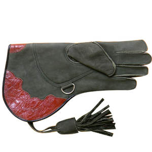 Guantes de cuero vacuno termoaislantes para mano izquierda, para cetrería, águilas, halcones, aves y mascotas, para uso en deportes de clima frío - Product Image 5