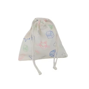 Sacs à cordon personnalisés en gros, pochettes d'emballage en tissu réutilisables, commandes en gros OEM - Product Image 2