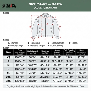 SAJZA Kinetic Forge Heavyweight Thermal Melton Wool <b>Varsity</b> <b>Bomber</b> <b>Jacket</b> <b>Men</b> Patchwork Front Crinkle Chenille Patch Nylon - Product Image 6