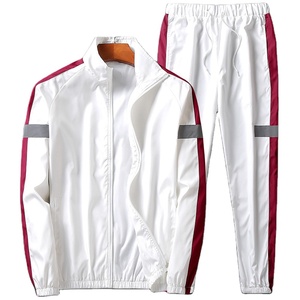 Ensemble de survêtement coupe-vent léger imprimé de qualité supérieure pour homme, idéal pour l'automne, 2 pièces, avec logo personnalisé - Product Image 1