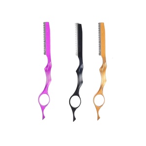 Navaja de Peluquería Profesional de Alta Calidad, Precisa y Duradera, de Acero Inoxidable, de Una Sola Hoja, Personalizable, Herramienta de Peluquería - Product Image 1