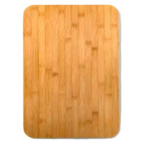 Tabla de cortar de bambú natural de forma redonda única precio de fábrica al por mayor para decoración de cocina - Product Image 1