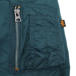 Chaqueta holgada de algodón para hombre con logotipo personalizado al por mayor, bombardero liso de invierno a la moda con capucha de tela satinada de talla grande hasta 6XL - Product Image 3