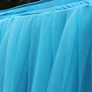 Jupe de table réutilisable en tulle tutu pour les fêtes de mariage Banquets hôtels et usage domestique pour la décoration de fournitures d'événement - Product Image 5