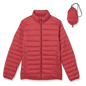 Bubble <b>Jacket</b> for Men's Lightweight Water-resistant <b>Packable</b> Hooded Puffer <b>Jacket</b> Spring Autumn Orange - Product Image 5
