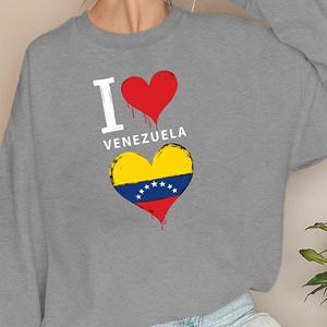 Sudaderas de mujer Heart I VENEZUELA - Product Image 4