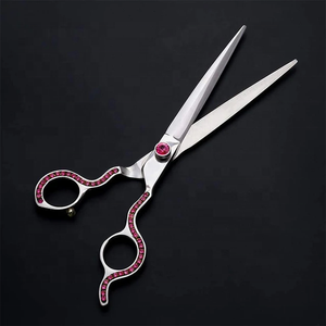 High Quality 2026 Custom Size <b>Ceramic</b> Handle Beauty Salon Barber Scissors for Professional Hairdressing and Styling - Product Image 2