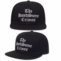 Casquette Snapback Unisexe Cayler & Sons – Noire, 6 Panneaux, Style Hip Hop Urbain