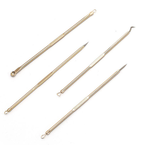 Blackhead Removal Tool Kit Customized Package Professional Quality Stainless Steel Desktop <b>Nose</b> <b>Strip</b> Blackhead Removal Tool - Product Image 2