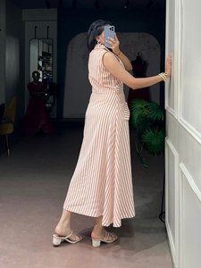 Women’s Premium Hammer Silk <b>Tiered</b> Maxi <b>Dress</b> with Matching Waist Belt | 3 Meter Flared Layered Long <b>Dress</b> | Ready-to-Wear Desig - Product Image 4
