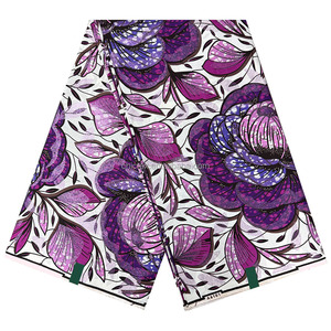 Nuovo Modello 100% Cotone Batik Dobby Stampe Dorate Wax Prints Holland <span class=keywords><strong>Pagne</strong></span> Africain 6 Iarde con Loincloth e Borsa per Bambina e Bambino - Product Image 5