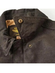 เสื้อแจ็คเก็ตนักบิน A-2 ของกองทัพอากาศสำหรับผู้ชาย - Product Image 3