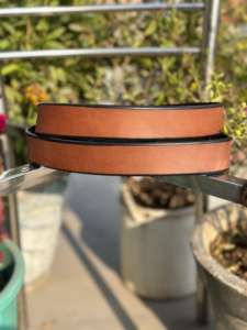 Cinturón de Cuero Hecho a Mano de Primera Calidad con Hebilla de Hierro Estilo Western para Hombre, Diseñado para Uso Casual con Artesanía Superior - Product Image 2