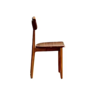 เก้าอี้ร้านอาหารทำจากไม้สักเก่าคุณภาพดี ดีไซน์เรียบง่ายมินิมอล ขายในราคาประหยัด - Product Image 6