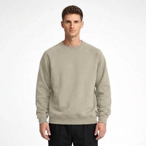 Sudadera de Corte Regular para Hombre, Personalizada con Bordado de Satén, Cuello Redondo de Algodón, Ropa Casual Urbana de Fabricante - Product Image 1