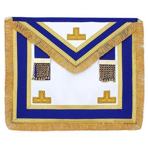 Tablier maçonnique de luxe brodé, modèle Lodge Maître Maçon, le plus vendu, taille personnalisée, logo sur mesure, service OEM - Product Image 4
