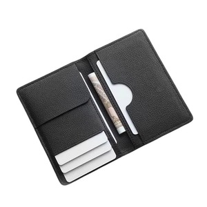 Custom Embossed Full Grain Leather <b>Passport</b> Holder Luxury Travel <b>Wallet</b> Genuine Leather <b>Passport</b> Case Bulk Wholesale LPH-0328 - Product Image 1
