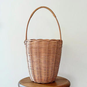 Cestas de regalo trenzadas a mano, cesta ovalada de ratán para almacenamiento, contenedor de regalos, organizador para ducha - Product Image 4