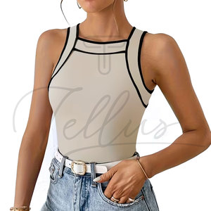 Camiseta sin Mangas de Alta Calidad para Mujer, Nuevo Estilo, Camiseta Deportiva para Mujer - Product Image 3