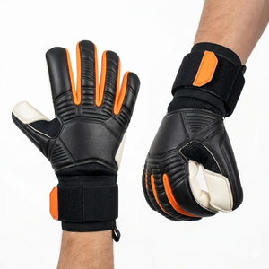 Advanced Goalkeeper Gloves for Football Training and Matches with Flexible Design and Secure Wrist <b>Strap</b> - Product Image 1