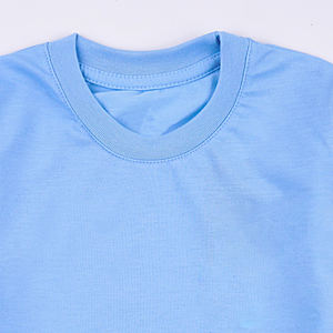 T-shirt pour garçons, léger, en coton, manches courtes, style décontracté, col rond, avec logo personnalisé - Product Image 3