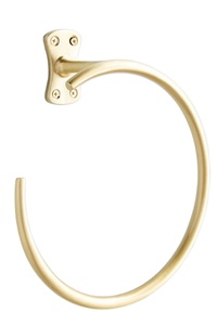 Accessoires de salle de bain Porte-papier en laiton Porte-serviettes Peignoir Anneau de serviette Ensembles de matériel de bain/accessoires de salle de bain en laiton Fixation murale - Product Image 3