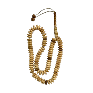 Tasbih Musulmán de Madera de Olivo, Cuentas de Oración para Ramadán, Artesanía Natural - Product Image 1