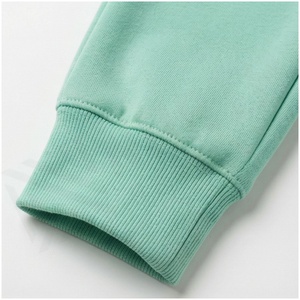 Ensemble de survêtement vert menthe pour femme, 2 pièces, manches longues, fermeture éclair sur le devant, couleur unie, pantalon de jogging décontracté avec poches latérales - Product Image 6