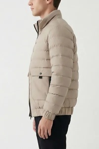 Chaqueta Sin Mangas EVER GLOW 2026 para Hombre, Estilo Invernal, Cuello Alto, Transpirable, con Capucha, Estilo Urbano, Corte Regular - Product Image 4