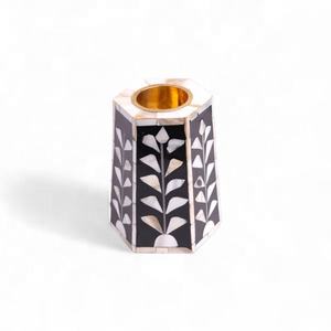 Mejor nuevo diseño de portavelas árabe madre perla incrustaciones quemador de incienso religioso MOP Shell Mubkhara Bakhoor para quemar incienso - Product Image 1