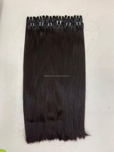 Paquetes de cabello humano virgen crudo Cutícula sin procesar alineada 100% Extensiones de cabello humano vietnamita crudo - Product Image 5
