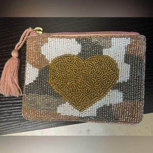 Monedero con Cuentas de Vidrio Multicolor con Diseño de Mariposa de la India, Monedero Hecho a Mano para Mujer por MD HANDICRAFTS - Product Image 3