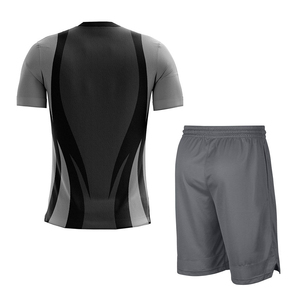 Uniformes de fútbol para adultos, fabricados en fábrica, servicio ODM personalizado, incluye camiseta y pantalones cortos con técnica de sublimación. - Product Image 2
