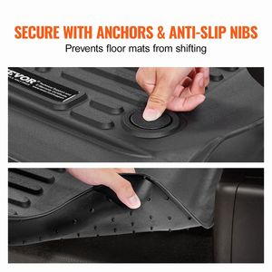 Tappetini Auto SuperCrew per Ford F-150 2015-2024 e Lightning 2022-2024, Design Pieghevole - Product Image 5