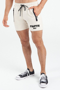 กางเกงขาสั้นออกกำลังกายผู้ชาย ผ้าฝ้าย สำหรับฟิตเนส วิ่ง ออกกำลังกาย แห้งเร็ว น้ำหนักเบา - Product Image 4