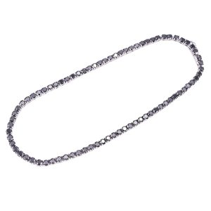 Collier chaîne à maillons pour homme, style hip-hop, plaqué rhodium/or, moissanite, argent 925, bijoux de luxe élégants et étincelants - Product Image 5
