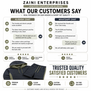 ชุดเซ็ตเสื้อฮู้ดดี้และกางเกงขาสั้นผู้ชาย ผ้าฟลีซโพลีเอสเตอร์/คอตตอน 340 GSM ระบายอากาศได้ดี พิมพ์ลายดิจิทัล ด้านหน้าสีพื้น โลโก้สั่งทำได้ ทรงโอเวอร์ไซส์ - Product Image 6