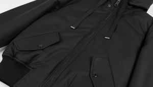 Chaqueta Bomber Convertible 2 en 1 con Mochila para Hombre, ONSTYLE SPORTS, Invierno |   Chaqueta Impermeable de Alta Visibilidad con Forro Naranja - Product Image 3