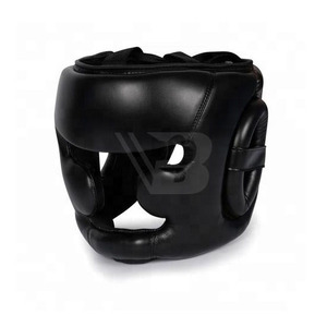 Protector de Cabeza de Piel de la Mejor Calidad, Transpirable, Ajustable y Personalizable para MMA, Boxeo y UFC, para Sparring y Combate - Product Image 1