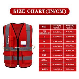 Chaleco de Alta Visibilidad ANSI Clase 1 sin Mangas de la Mejor Calidad, Logotipo Personalizado, Impermeable, Ropa de Trabajo de Venta Caliente para Adultos, Envío a Domicilio - Product Image 6