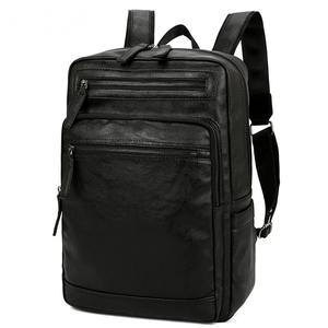 กระเป๋าเป้หนังแท้สำหรับนักธุรกิจและวัยรุ่นชาย - กันน้ำ เป็นมิตรกับสิ่งแวดล้อม ใส่แล็ปท็อปได้ เหมาะสำหรับไปโรงเรียน - Product Image 3