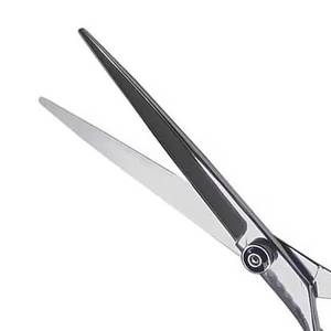 Ciseaux de coiffure professionnels Morje, lame en acier inoxydable, manche en acier inoxydable, pour droitiers, taille moyenne, pointe acérée - Product Image 4