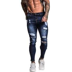 2024 Jeans Wholesale Man Trousers Skinny Ripped Pantalones Jens <b>Pant</b> for Man Jean Denim Mens <b>Pants</b> - Product Image 4